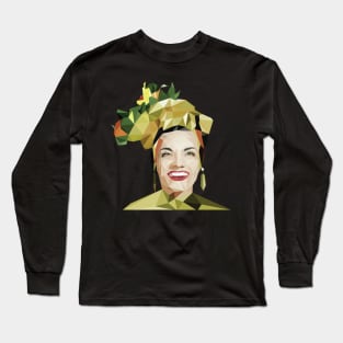 Carmen Miranda Long Sleeve T-Shirt